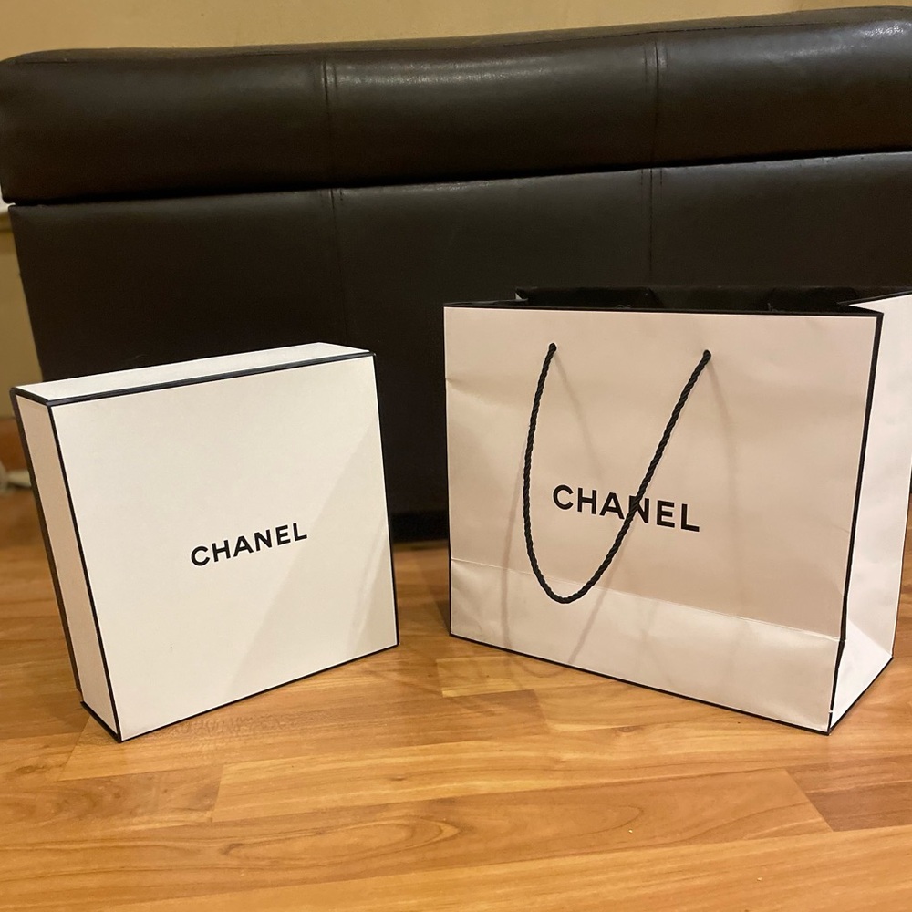 CHANEL Gift Box and Shopping Bag